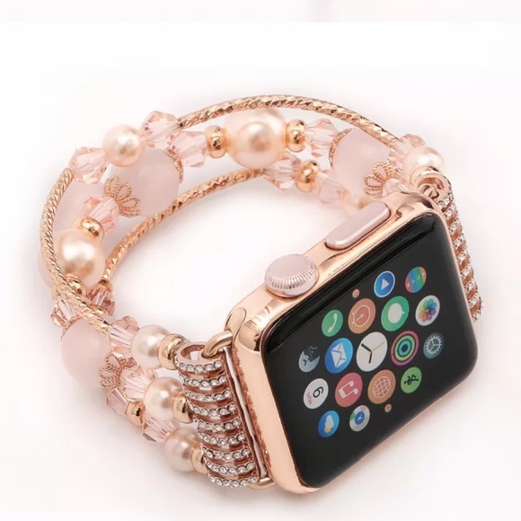 Accessories - Beaded Bracelet Band for Apple Watch